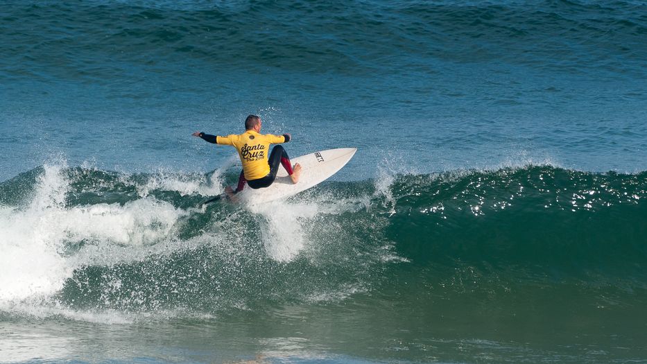 A Surfing Day In Santa Cruz Portugal