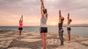 yoga spiaggia surf camp lisbona caparica