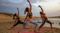 lezione-yoga-tramonto-moliets-surfcamp